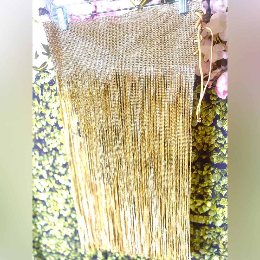 Rhinestone Fringe CoverUp